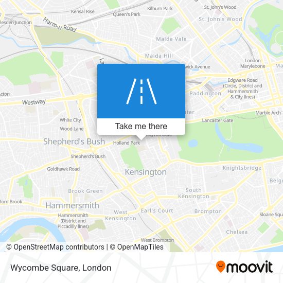 Wycombe Square map