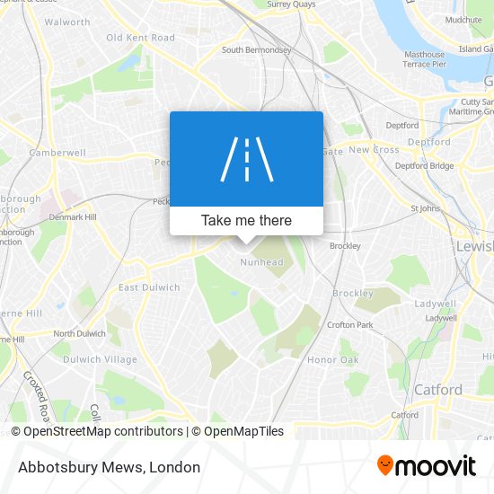 Abbotsbury Mews map