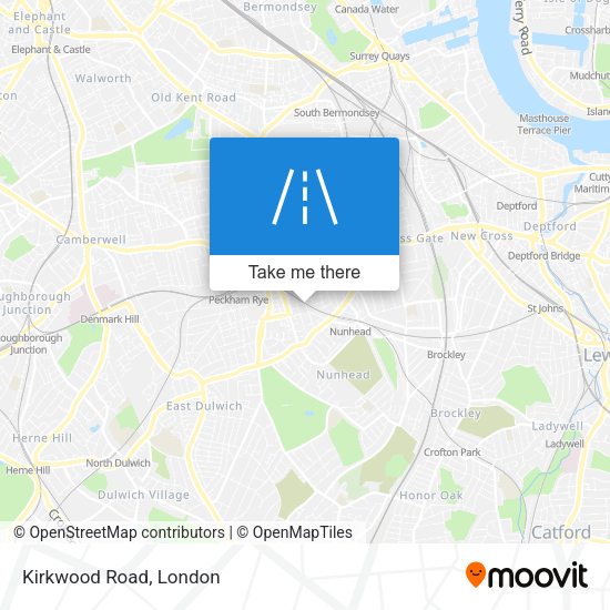 Kirkwood Road map