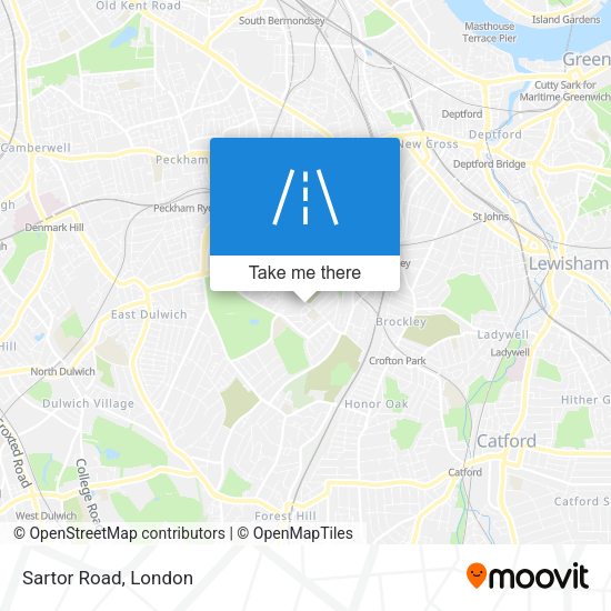 Sartor Road map