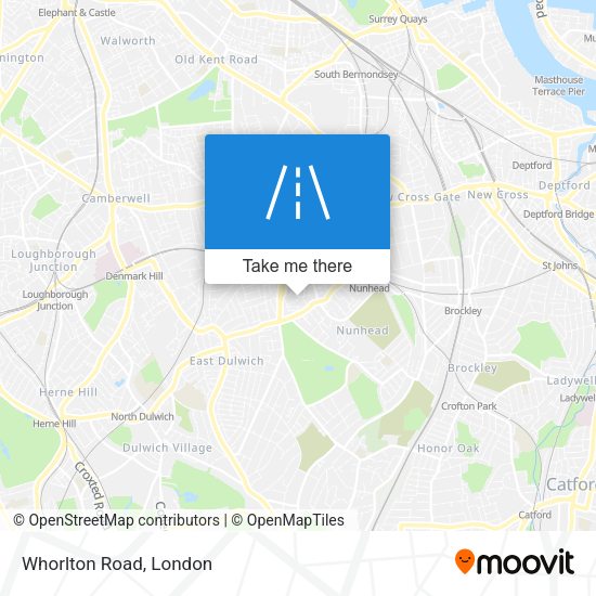 Whorlton Road map