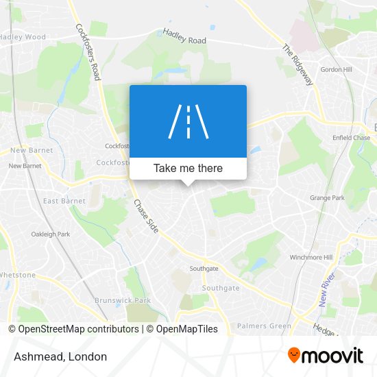 Ashmead map
