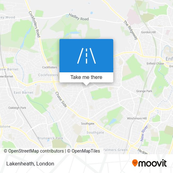 Lakenheath map