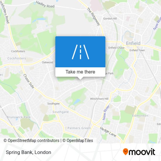Spring Bank map