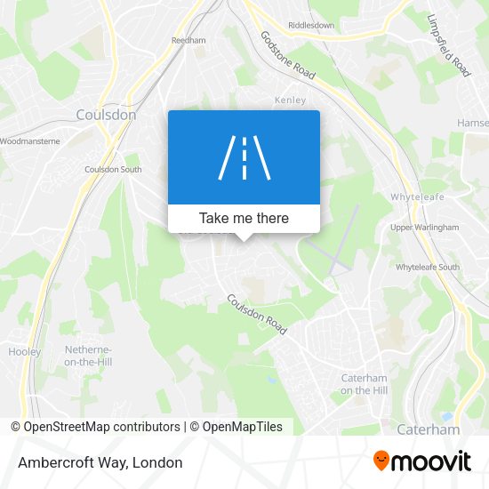 Ambercroft Way map