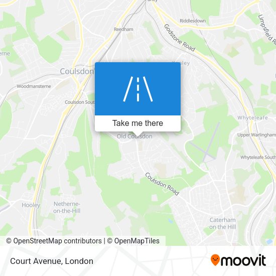 Court Avenue map
