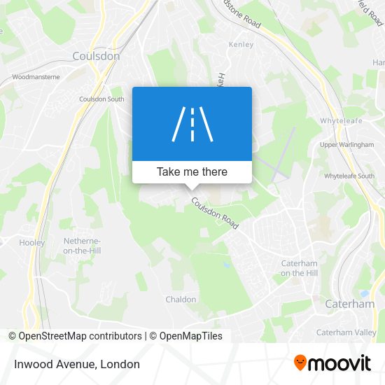 Inwood Avenue map