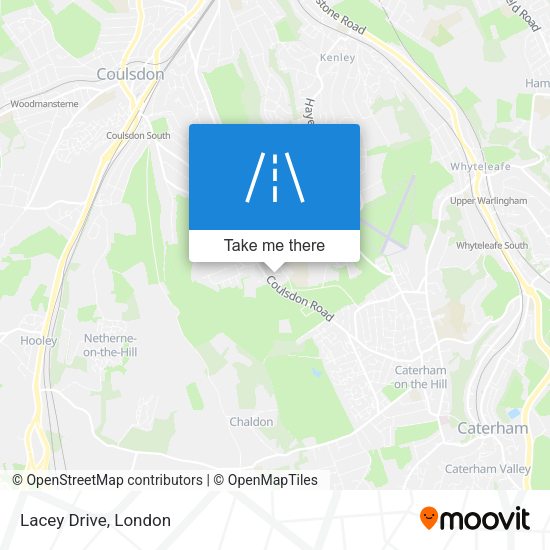 Lacey Drive map