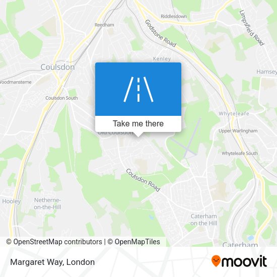 Margaret Way map