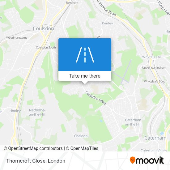 Thorncroft Close map