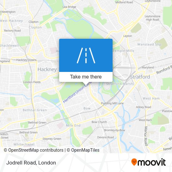 Jodrell Road map