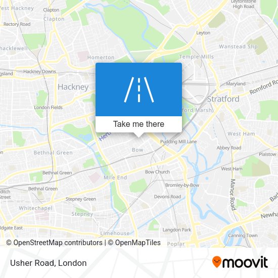 Usher Road map
