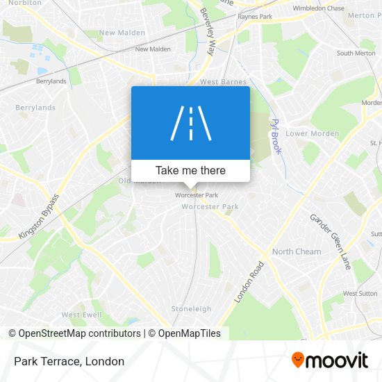 Park Terrace map