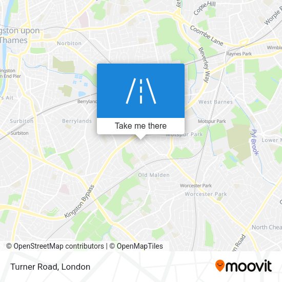 Turner Road map