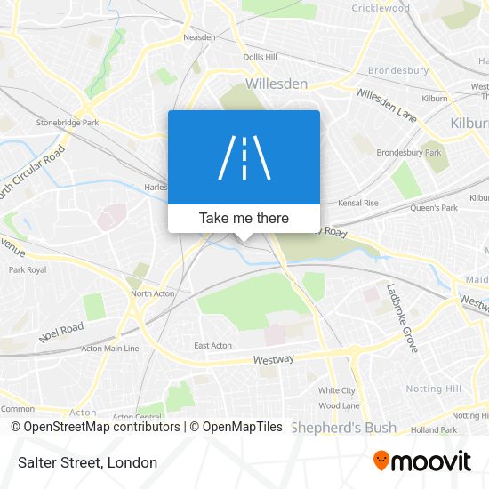 Salter Street map