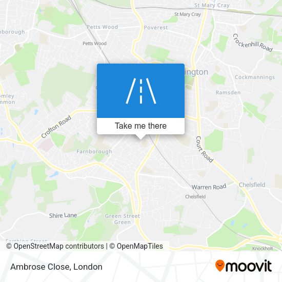 Ambrose Close map