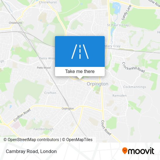 Cambray Road map