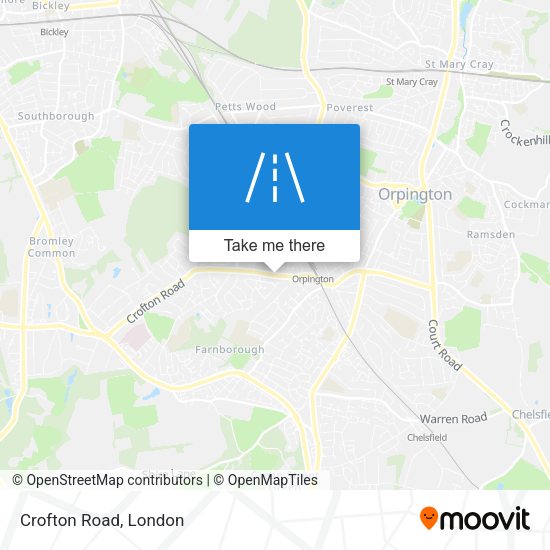 Crofton Road map