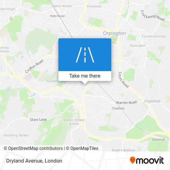 Dryland Avenue map