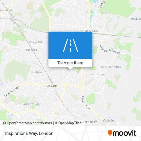 Inspirations Way map