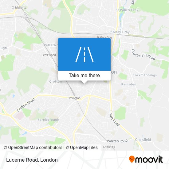 Lucerne Road map