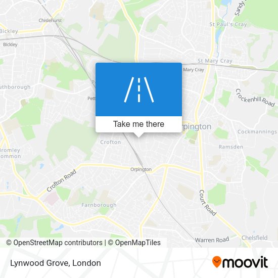 Lynwood Grove map