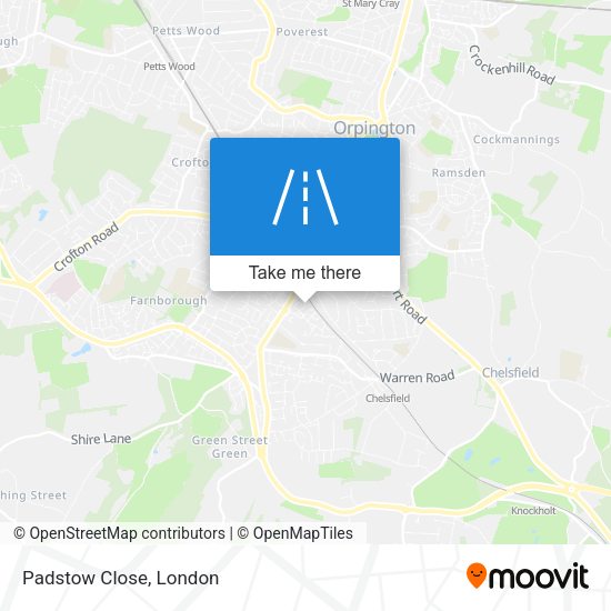 Padstow Close map