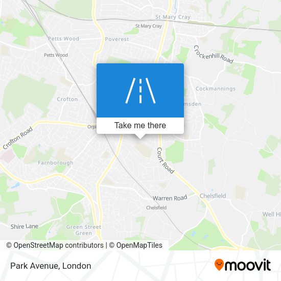 Park Avenue map