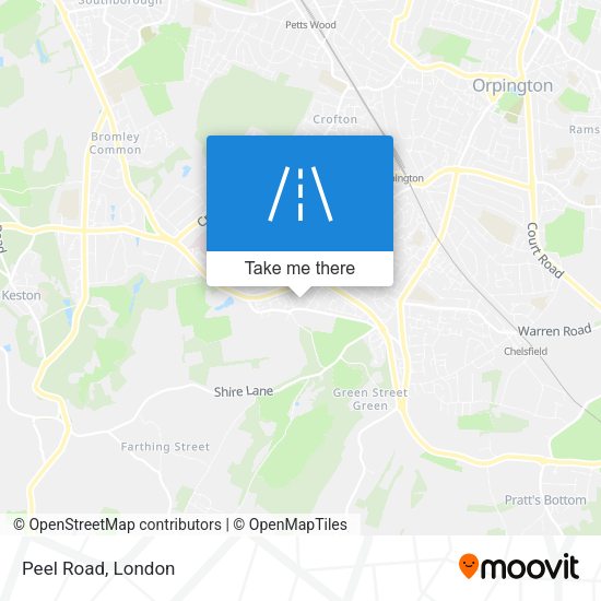 Peel Road map