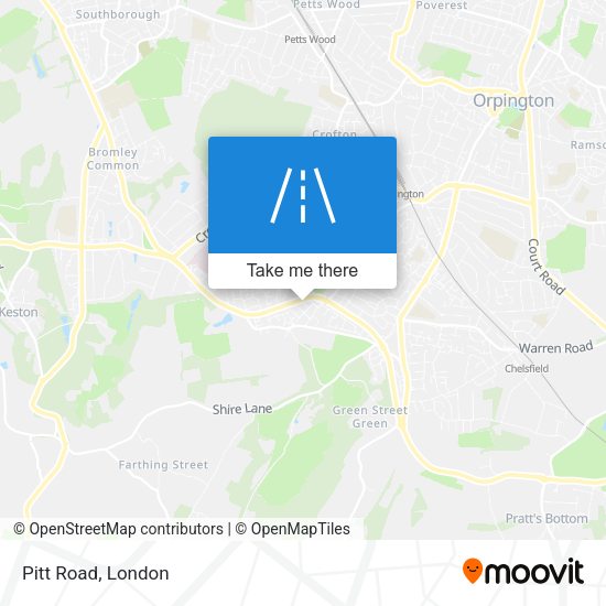 Pitt Road map
