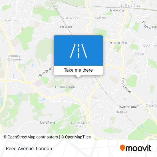 Reed Avenue map