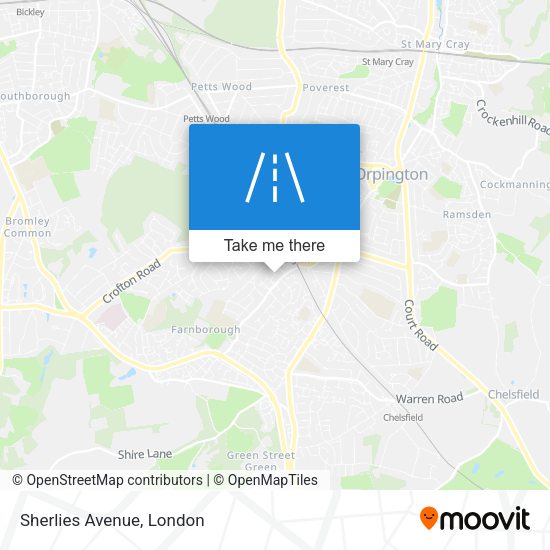 Sherlies Avenue map