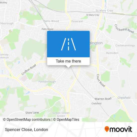 Spencer Close map