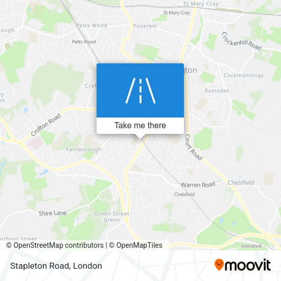 Stapleton Road map