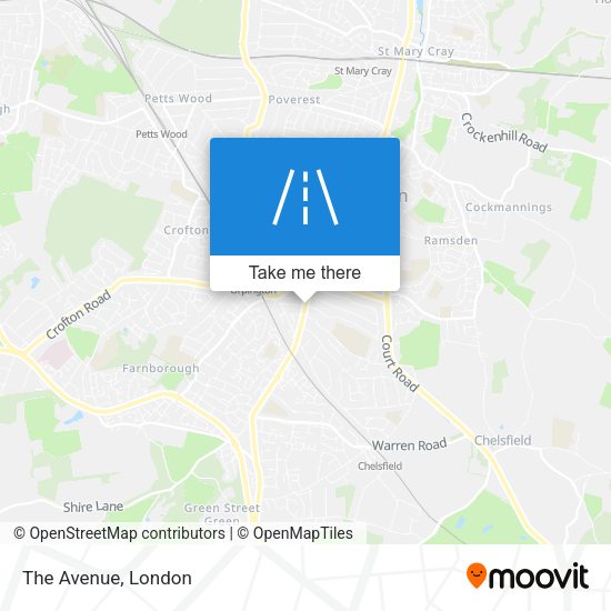 The Avenue map