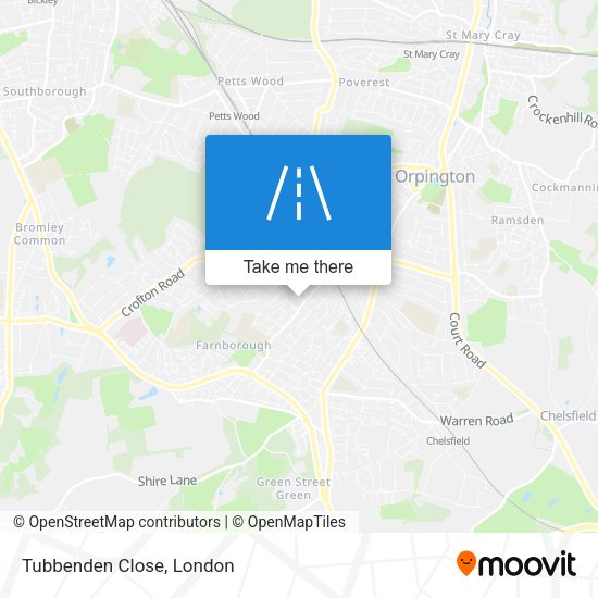 Tubbenden Close map