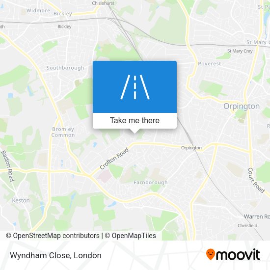 Wyndham Close map