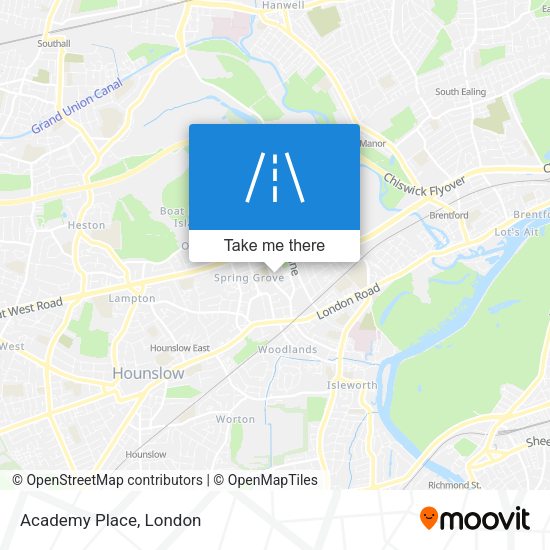 Academy Place map