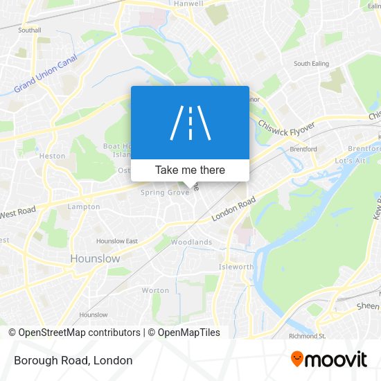 Borough Road map