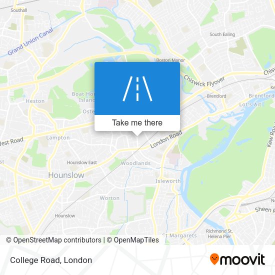 College Road map