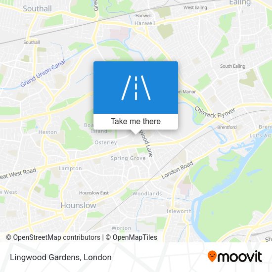 Lingwood Gardens map