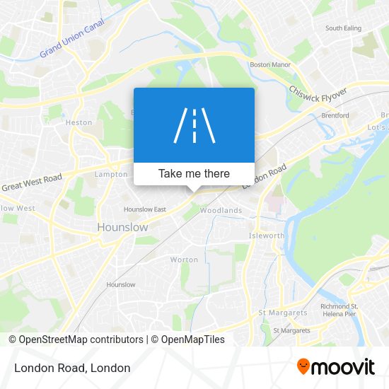 London Road map