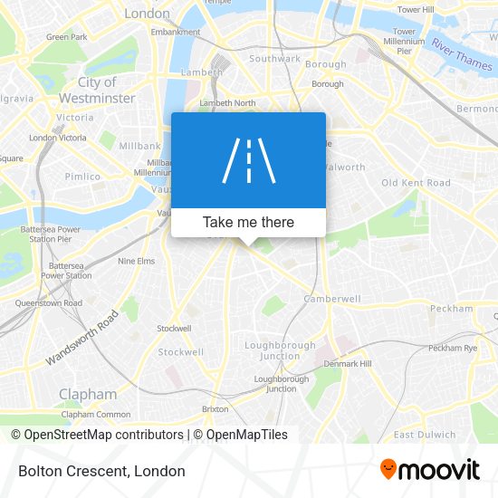Bolton Crescent map