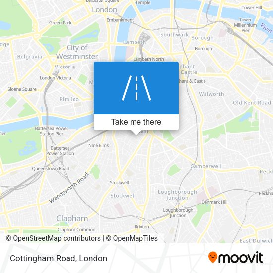Cottingham Road map