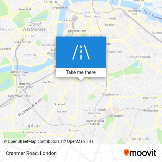 Cranmer Road map