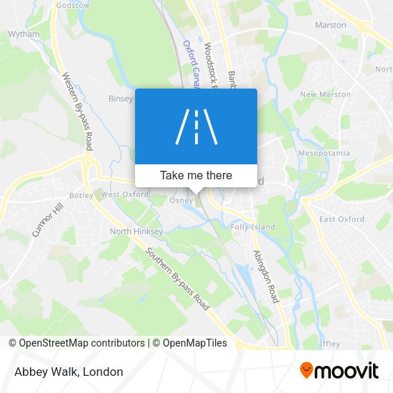 Abbey Walk map