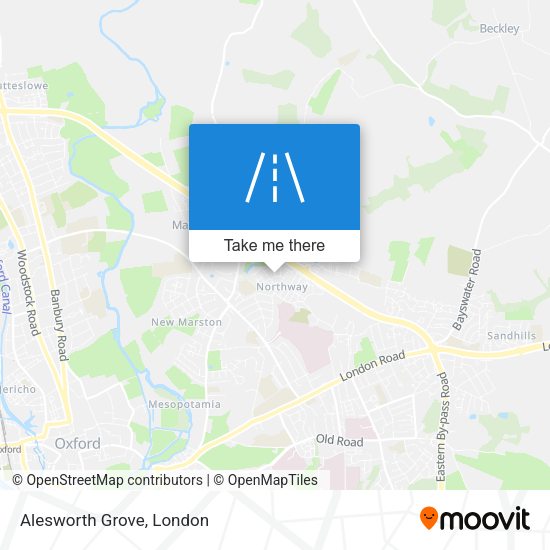 Alesworth Grove map