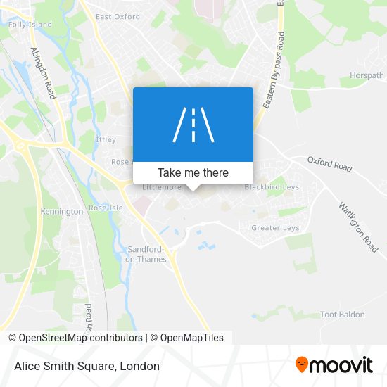 Alice Smith Square map