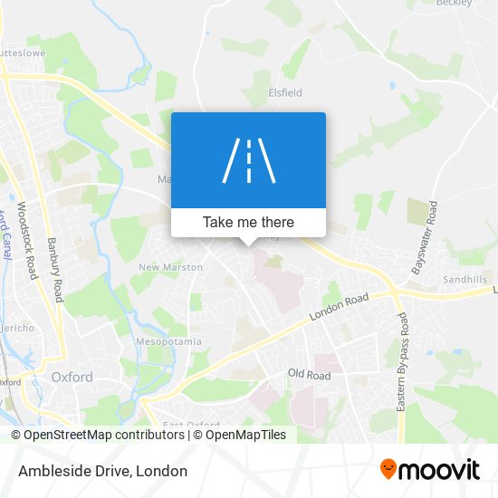 Ambleside Drive map