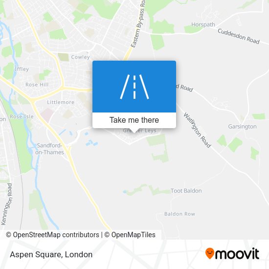 Aspen Square map